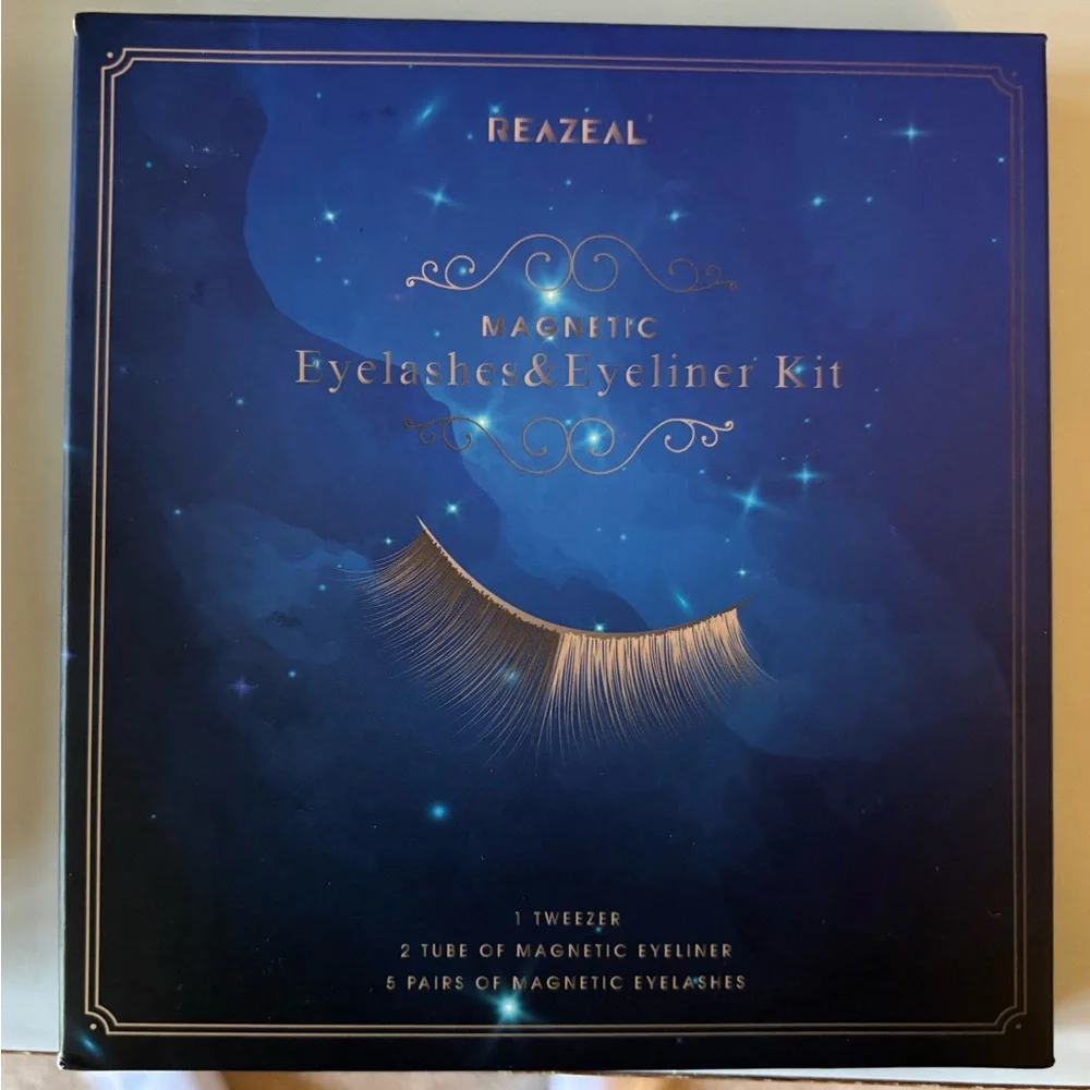 Beauty Bundle! Two makeup bags, Tip Beauty nail sets, magnetic lashes, polish + - Picture 3 of 7